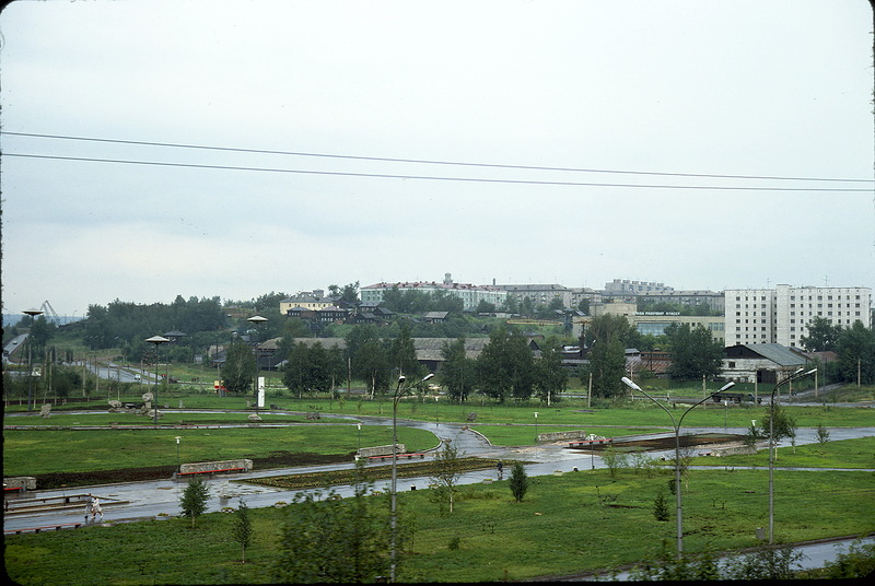 Пермь с поезда